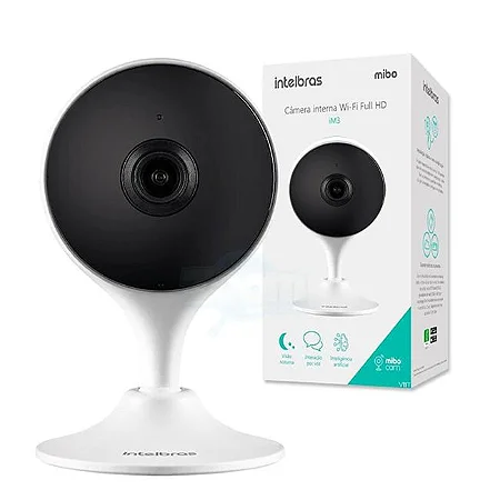 Câmera Inteligente Full HD Im3 C Mibo WIFI Branca Intelbras